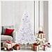 Albero di Natale artificiale Bianco 180 cm PVC e Acciaio - Foto miniatura 2