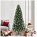 Albero di Natale artificiale con 300 LED Verde 210 cm PE e PVC - Foto miniatura 2