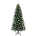 Albero di Natale artificiale con 300 LED Verde 210 cm PE e PVC - Foto miniatura 4
