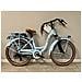 Bici Elettrica Venere Misura 26 Retro' 6v Batteria A Portapacchi 36v 14ah  E-bike Motore Posteriore 250w E-ven26retro - H 43 Azzurro Pastello - Foto miniatura 1