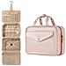 Trousse Da Toilette Da Viaggio Pieghevole Da Appendere - Organizer Cosmetici Piccolo, Impermeabile E Di Grande Capacità Pink - Foto miniatura 1