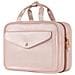 Trousse Da Toilette Da Viaggio Pieghevole Da Appendere - Organizer Cosmetici Piccolo, Impermeabile E Di Grande Capacità Pink - Foto miniatura 3