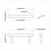 Maniglia per Armadio 12 pcs Nero 121 x 16.6 x 28.3 mm Ferro - Foto miniatura 7