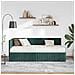 Struttura Letto Angolare con Materasso 2 pcs Verde Velluto - Foto miniatura 3