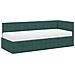 Struttura Letto Angolare con Materasso 2 pcs Verde Velluto - Foto miniatura 4