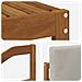 Set divani con cuscino 8 pcs Grigio Naturale e Chiaro - Foto miniatura 6