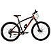Bici Misura 29 Mountain Bike Telaio Alluminio Uomo Bicicletta Mtb Crow Deore 10v Freni Disco Idraulici Forcella Idraulica - 48 Nero Verde Verde Fluo Opaco - Foto miniatura 3