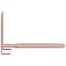 Mensola sospesa con lo scaffale 24 pcs Rosa 6 x 10,8 x 6,6 cm - Foto miniatura 6