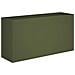 Vaso da giardino 2 pz Verde Oliva 100 x 30 x 40 cm - Foto miniatura 3