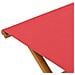 Lettino 2 pcs Legno di Eucalipto Massello Rosso - Foto miniatura 5