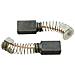 Spazzole di carbone per Makita HR1800 - 6 x 10 x 15 mm - coppia - Foto miniatura 2