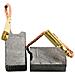 Spazzole di carbone per Ryobi DCU65 - 6 x 8 x 13 mm - coppia - Foto miniatura 2