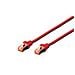 Cavo Rete S-Ftp Cat. 6 Doppia Schermatura Ls0H 1 m - Rosso - Foto miniatura 1