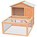 Gabbia Per Conigli Da Esterno In Legno - Foto miniatura 1