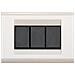 2583tl / wh Placca 3p Bianco - Foto miniatura 1