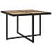Set Da Pranzo All'aperto 21 Pezzi Polyrattan Legno Acacia Nero - Foto miniatura 6