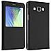 Custodia Con Finestra S-view Per Samsung Galaxy A5 - Nera - Foto miniatura 9
