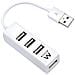 EW1122 Hub USB 2.0, 4 Porte USB 2 480 MBps, Cavo 12 cm, Bianco - Foto miniatura 5