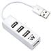 EW1122 Hub USB 2.0, 4 Porte USB 2 480 MBps, Cavo 12 cm, Bianco - Foto miniatura 1