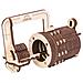 Puzzle in Legno 3D - Lucchetto a Combinazione - 34 Pezzi - Foto miniatura 2