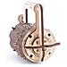 Puzzle in Legno 3D - Lucchetto a Combinazione - 34 Pezzi - Foto miniatura 4