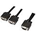 Video Adapter 2xsvga Hdb15 45cm Black - Foto miniatura 2