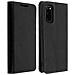 Custodia Samsung Galaxy S20pelle Portafoglio Funzione Stand - Nero - Foto miniatura 1