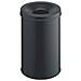 Cestino Gettacarte Safe Acciaio 30 Litri Nero - 330601 - Foto miniatura 1