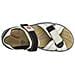 68851, Sandali A Punta Chiusa Donna, Beige (crema / Champignon / 60), 39 Ue - Foto miniatura 4