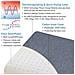 Cuscino da viaggio VOLAR QuickDry, Cuscino collo / cervicale memory-foam, Supporto cervicale ortopedico con federa termica ad asciugatura rapida, Piccolo e compatto per viaggiare, 40x25x10 cm - Foto miniatura 3