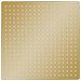Testa Doccia A Pioggia In Acciaio Inox 50x50 Cm Quadrata Oro - Foto miniatura 4