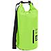 Borsa Impermeabile Con Cerniera Verde 20 L In Pvc - Foto miniatura 1