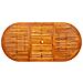 Tavolo Da Pranzo Per Esterni (120-170) x80x75 Cm In Legno Acacia - Foto miniatura 6