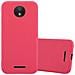 Custodia Compatibile Con Motorola Moto C In Candy Rosso - Coperchio Protettivo In Silicone Tpu Flessibile - Foto miniatura 1