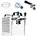 Set Completo Spillatore Birra Kontakt 40 / K A 2 Tubi In Acciaio Inox, 50 Litri / H, Con Pompa A Membrana, Spillatrice Birra - Foto miniatura 1