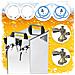 Set Completo Spillatore Birra Dispenser Birra Macchina Per Birra - Kontakt 40/k 2-linee 50 Litri /h Keg Senza Keg 2 Senza - Foto miniatura 5