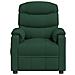 Poltrona Massaggiante Elettrica Verde Scuro in Tessuto - Foto miniatura 3