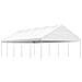 Gazebo Con Tetto Bianco 11,15x5,88x3,75 M In Polietilene - Foto miniatura 1
