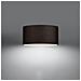 Lampadario Otto 50 Nero Sl. 0746 - Minimalista Lampada A Soffitto Nero 30x50x50 Cm - Foto miniatura 3