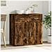 Credenza Rovere Fumo 79x38x80 Cm In Legno Multistrato - Foto miniatura 3