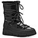 Black Casual Closed Booties Stivaletti Tessile Scarpe Donna Nero Eu 37, 5-26401-43 001 - Foto miniatura 1