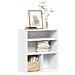 Libreria Bianca 60x30x71,5 Cm In Legno Multistrato - Foto miniatura 1