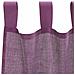 Tende In Voile Con Passanti 2 Pz Viola 140x140 Cm - Foto miniatura 2