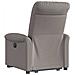 Poltrona Alzapersona Reclinabile Elettrica Tortora in Tessuto - Foto miniatura 7