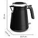 Collection KI6668E0 bollitore elettrico 1,7 L 2400 W Nero - Foto miniatura 2