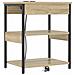 Mobiletti da Notte 2 pcs rovere sonoma 41 x 31 x 51 cm - Foto miniatura 5