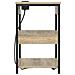 Mobiletti da Notte 2 pcs rovere sonoma 41 x 31 x 51 cm - Foto miniatura 7