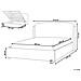 Letto Contenitore Tessuto Bernay 180 X 200 Cm Bianco Sporco - Foto miniatura 8