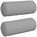 Cuscini a rullo 2 pcs Grigio Nuvola Ø 15 x 40 cm Tessuto - Foto miniatura 1