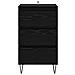 Credenza con cassetto Rovere Nero 40 x 35 x 70 cm - Foto miniatura 6
